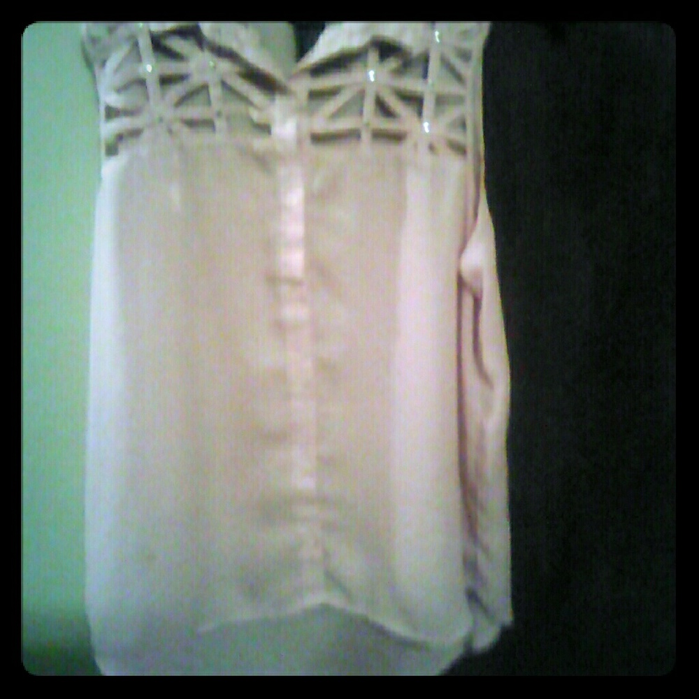 Rue21 Button Up Vest Top